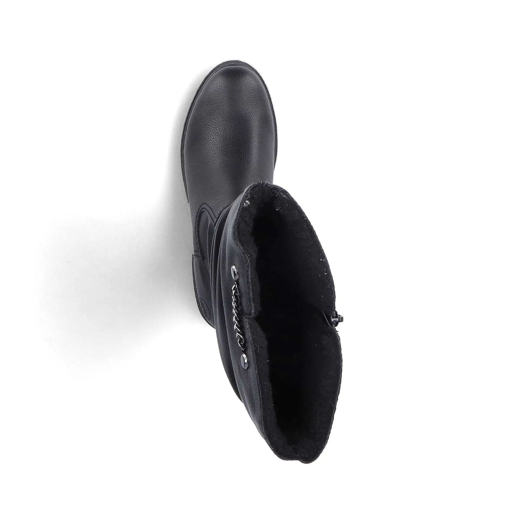 Rieker DameStøvler Med Hojt Skaft Nat Sorte