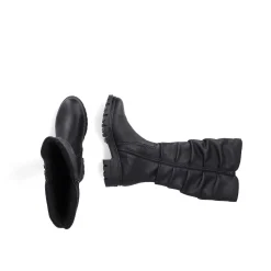 Rieker DameStøvler Med Hojt Skaft Nat Sorte