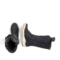 Rieker DameStøvler Med Hoj Skaft Asfalt Sort