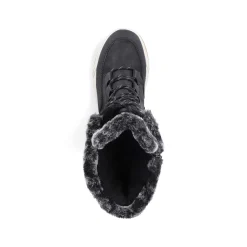 Rieker DameStøvler Med Hoj Skaft Asfalt Sort