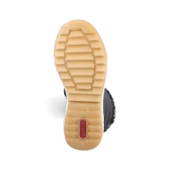 Rieker DameStøvler Med Hoj Skaft Asfalt Sort