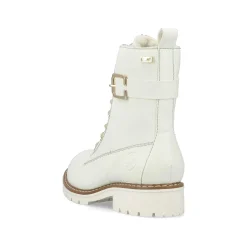 Rieker DameStøvler Med Ledning I Ren Hvid