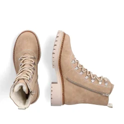 Rieker DameStøvler Med Ledning Brun Beige