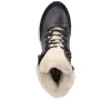 Rieker DameStøvler Med Ledning Midnight-Black Stone-Grey