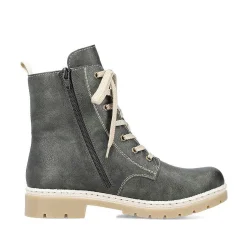 Rieker DameStøvler Med Ledning Khakigronne