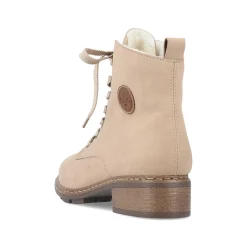 Rieker DameStøvler Med Ledning I Sandbeige