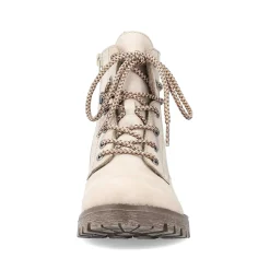 Rieker DameStøvler Med Ledning Lys Beige