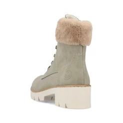 Rieker DameStøvler Med Ledning Khaki-Brune