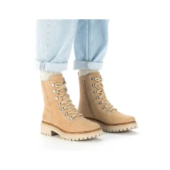 Rieker DameStøvler Med Ledning Brun Beige