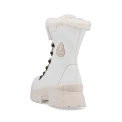 Rieker DameStøvler Med Ledning Frost White