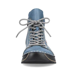 Rieker DameStøvler Med Ledning Bla Gra