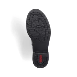 Rieker DameStøvler Med Ledning Asfalt Sort