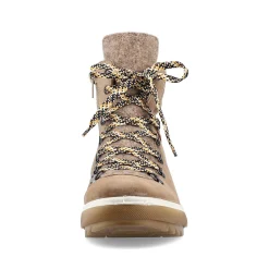 Rieker DameStøvler Med Ledning Brun Beige