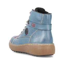 Rieker DameStøvler Med Ledning Himmelbla