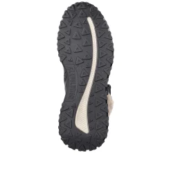 Rieker DameStøvler Med Ledning Midnight-Black Stone-Grey