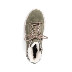 Rieker DameStøvler Med Ledning Bladgron