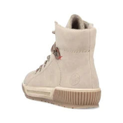 Rieker DameStøvler Med Ledning Cremebeige