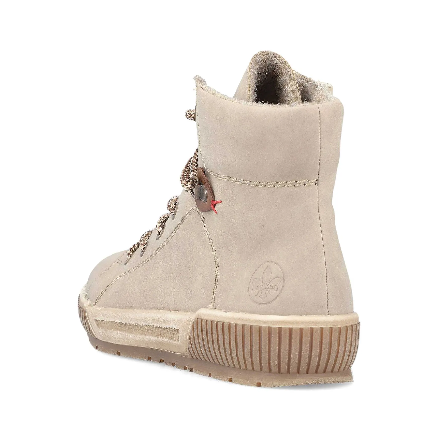 Rieker DameStøvler Med Ledning Cremebeige