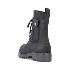 Rieker DameStøvler Med Ledning Dyb Sorte