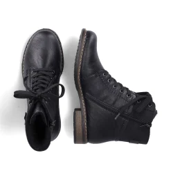 Rieker DameStøvler Med Ledning Dyb Sorte