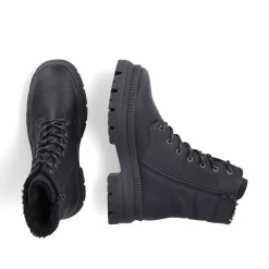 Rieker DameStøvler Med Ledning Nat Sorte