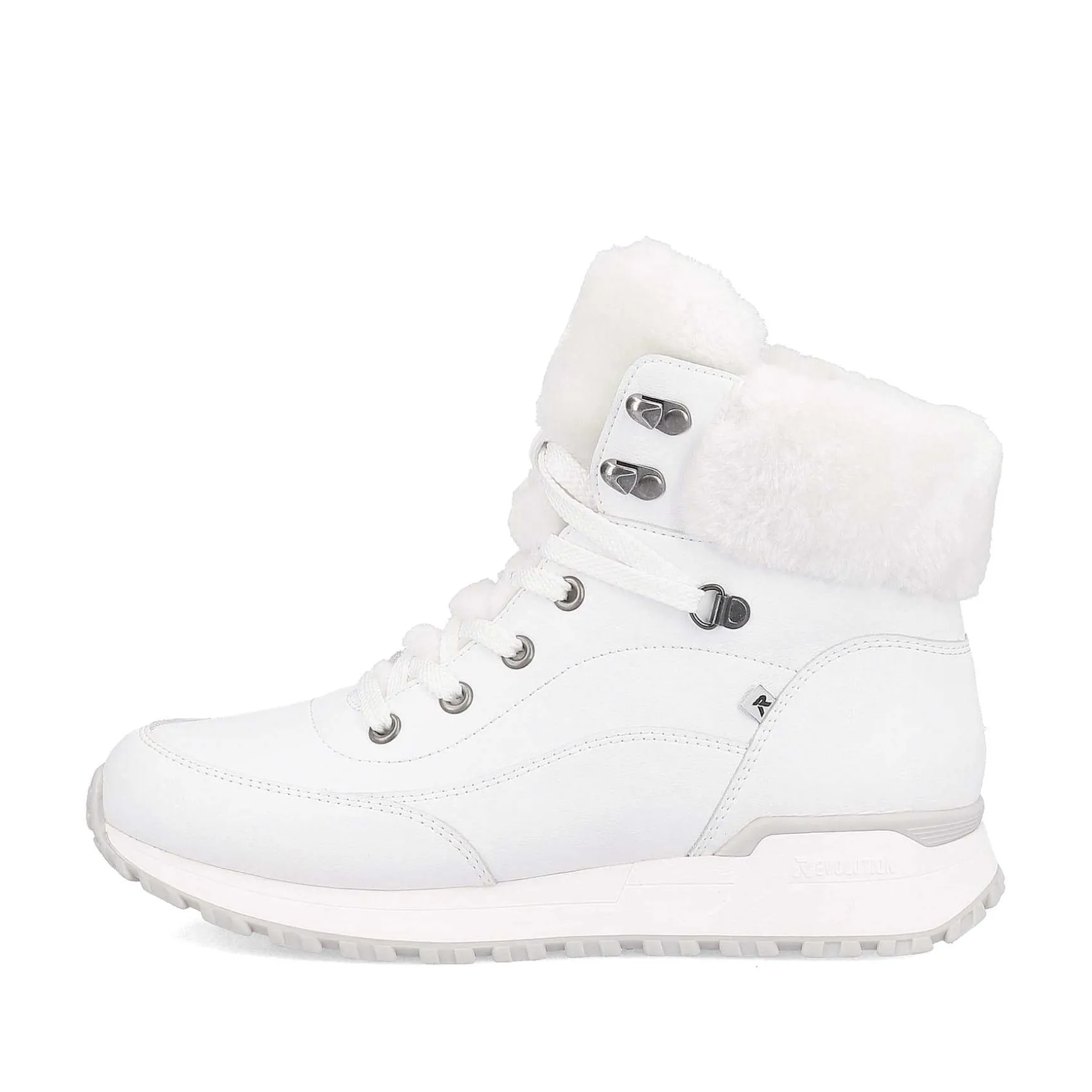 Rieker DameStøvler Med Ledning Crystal White