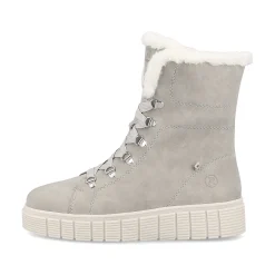 Rieker DameStøvler Med Ledning Platinum Gra