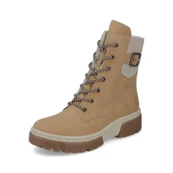 Rieker DameStøvler Med Ledning Kamelbrune