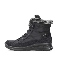 Rieker DameStøvler Med Ledning Nat Sorte