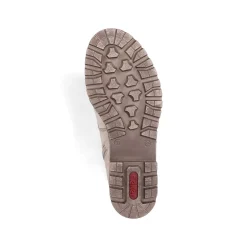 Rieker DameStøvler Med Ledning Lys Beige