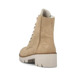 Rieker DameStøvler Med Ledning Brun Beige