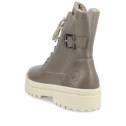 Rieker DameStøvler Med Ledning Asfaltgra