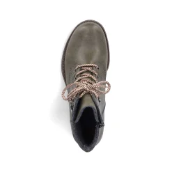 Rieker DameStøvler Med Ledning Olivengron