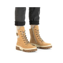 Rieker DameStøvler Med Ledning Kamelbrune