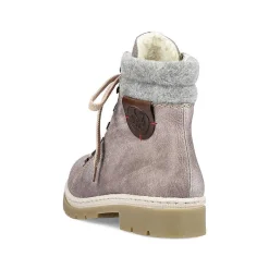 Rieker DameStøvler Med Ledning Platingra