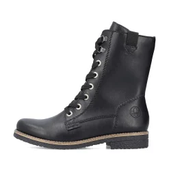 Rieker DameStøvler Med Ledning Dyb Sorte