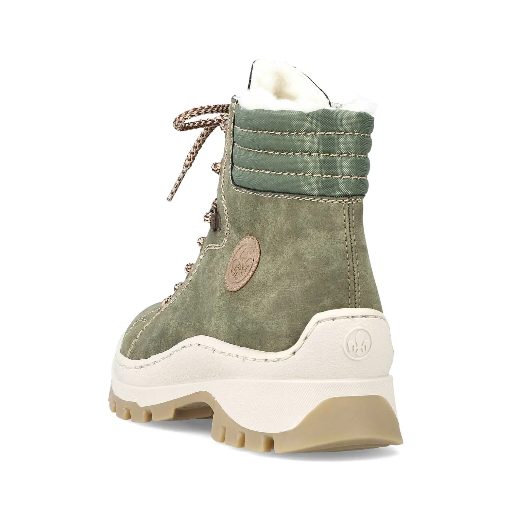 Rieker DameStøvler Med Ledning Bladgron