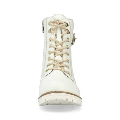 Rieker DameStøvler Med Ledning I Ren Hvid
