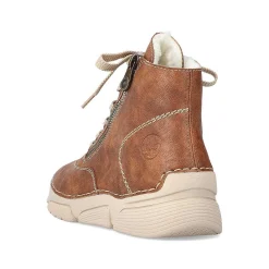 Rieker DameStøvler Med Ledning Kastanjebrune