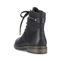 Rieker DameStøvler Med Ledning Dyb Sorte