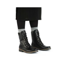 Rieker DameStøvler Med Ledning Dyb Sorte