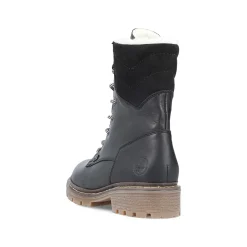 Rieker DameStøvler Med Ledning Dyb Sorte