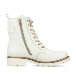 Rieker DameStøvler Med Ledning I Ren Hvid