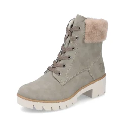 Rieker DameStøvler Med Ledning Khaki-Brune