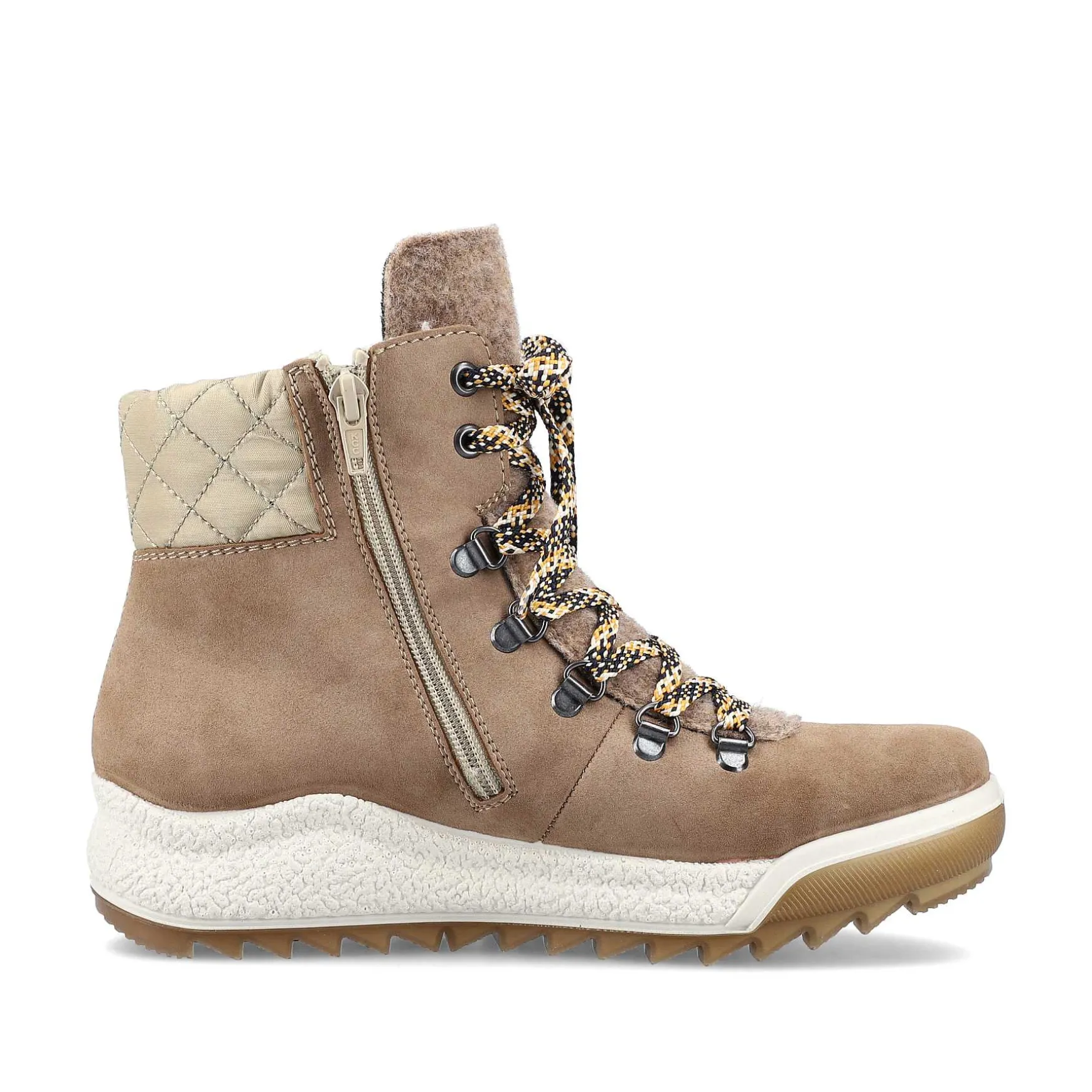 Rieker DameStøvler Med Ledning Brun Beige