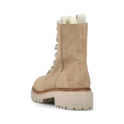 Rieker DameStøvler Med Ledning Brun Beige