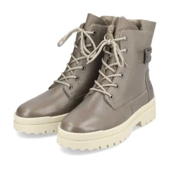 Rieker DameStøvler Med Ledning Asfaltgra