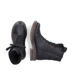 Rieker DameStøvler Med Ledning Dyb Sorte