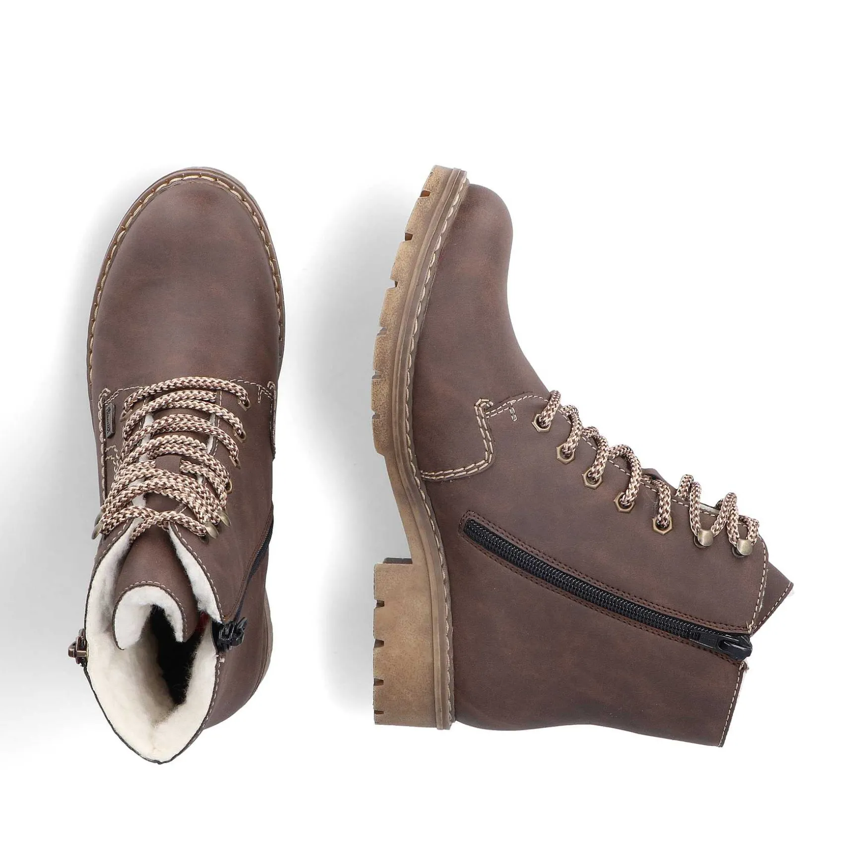 Rieker DameStøvler Med Ledning Chokoladebrune