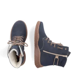 Rieker DameStøvler Med Ledning Kongebla